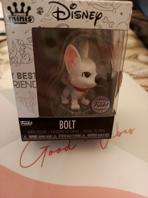 Funko Minis Disney Bolt Vinyl Figure Special Edition new in box