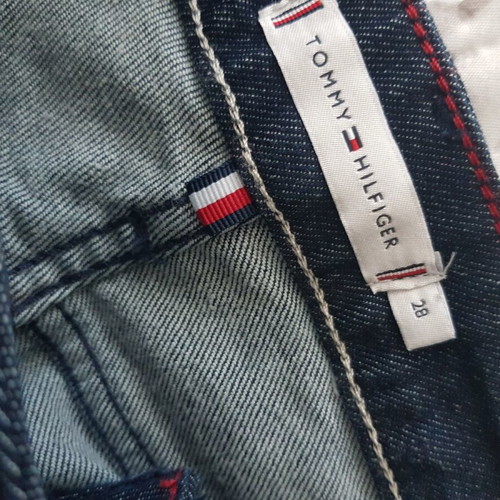 Tommy Hilfiger short denim shorts like new, size 36/S, blue