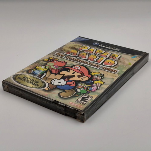Paper Mario The Thousand-Year Door GameCube sealed NTSC USA