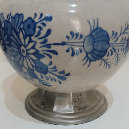 Vintage Delft XL Vase in Like New Condition
