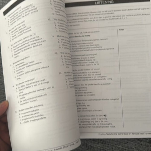 Test book ECPE C2 like new