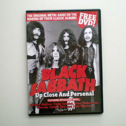 Black Sabbath Up Close and Personal DVD used, metal