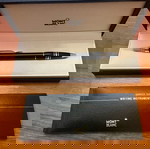  Химикалка Mont Blanc Meisterstruck черна с черно мастило