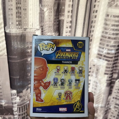 Thanos Red Gem Funko Pop! figure, Infinity War series 2018, sealed