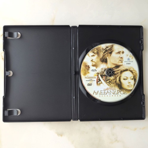 Alexander DVD used with Greek subtitles, historical action drama