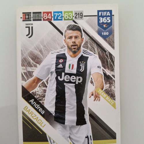 Andrea Barzagli FIFA 365 Juventus 2019 card