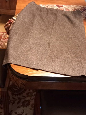 Skirt brown large handmade, very good quality