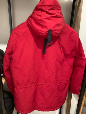 Dur men's winter jacket 3/4 size XL like new, red