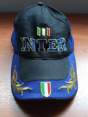 Inter Milan cap hat used, collectible 1980-1990