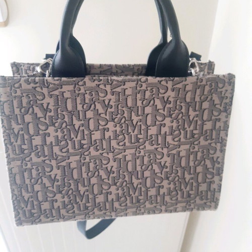 Stradivarius crossbody bag like new, beige with durable fabric