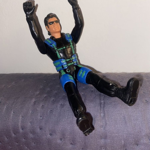 Dr. Ian Malcolm vintage figure used from Jurassic Park The Lost World 1997 Kenner