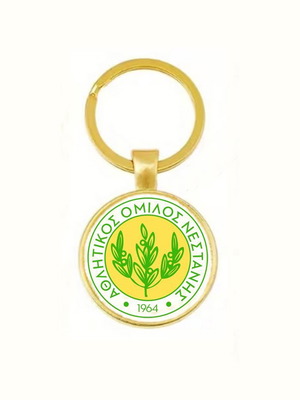 Μπρελόκ ΑΟ Νεστάνης Αρκαδίας καινούργιο, επικάλυψη ακρυλικό