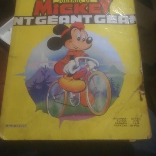 Special Journal de Mickey Géant comic used, French issue 1615 bis