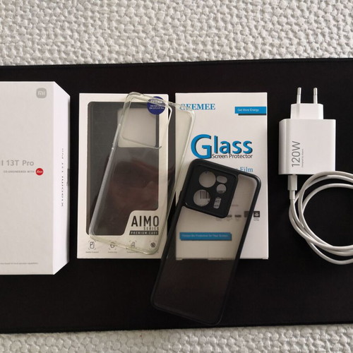 Xiaomi 13T Pro 512GB smartphone like new, black, dual SIM