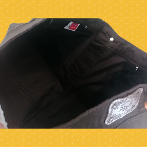 Shaft Jeans Brown velvet texture pants Large new