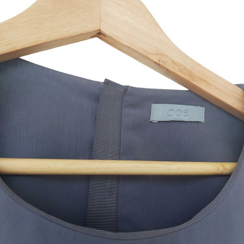 COS mini grey dress size Large viscose like new