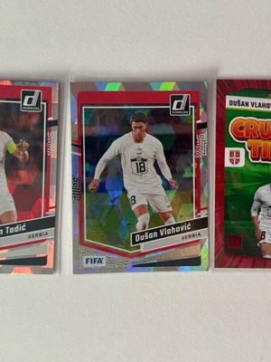 Panini Soccer Serbia Parallel Lot 3 κάρτες καινούργιες 2023-24
