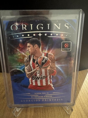 Panini Origins Euroleague 2025-26 Georgios Printezis numbered card /99, like new