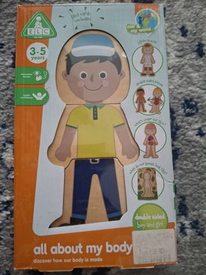 Wooden toy Learn My Body ELC like new