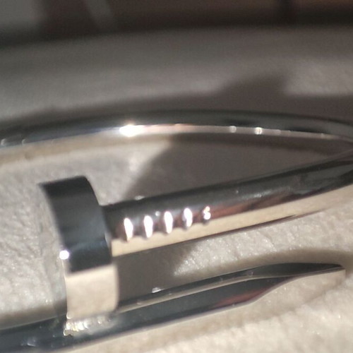 Cartier silver nail bracelet new