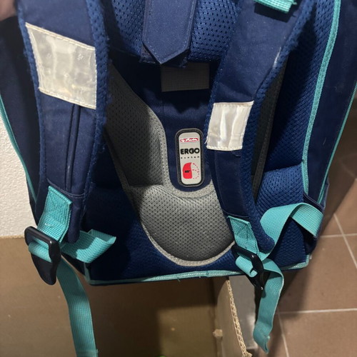 Herlitz school bag used, suitable for elementary school