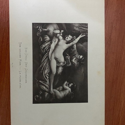 Collectible engravings used, set of 5 pieces