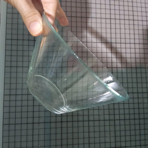 Ikea glass bowl used, small, ideal for salad or decoration