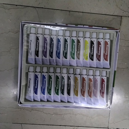 Tempera paint set 24 colors 12ml new