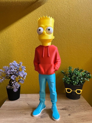 Bart Figure with Hoodie new, 28 cm tall