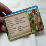 Playmobil History card of goddess Hera like new