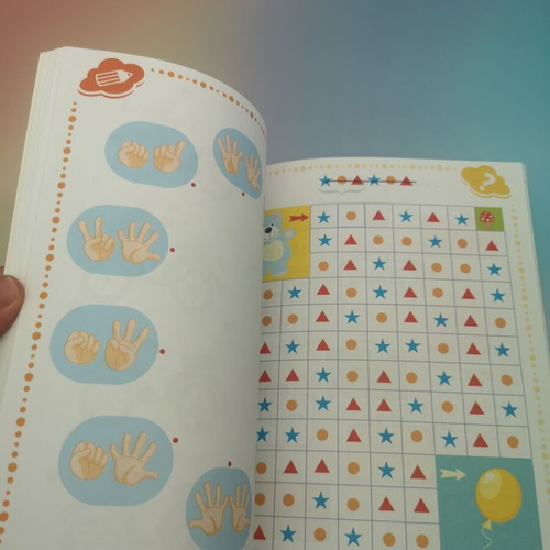 Fun Puzzles for Smart Kids 1 Educational Book new, Bulgarian
