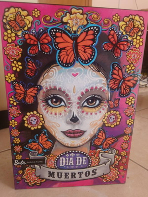 Barbie Dia De Muertos κούκλα καινούργια με πιστοποιητικό αυθεντικότητας