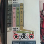 Fluke 8020A digital multimeter used with case