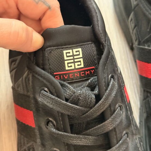 Givenchy men's casual shoes used, size 45, black