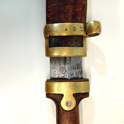 Bebut Kindjal tsarist dagger 1915 with case genuine, very good condition