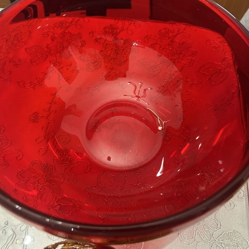 Fruit bowl and candle holder like new