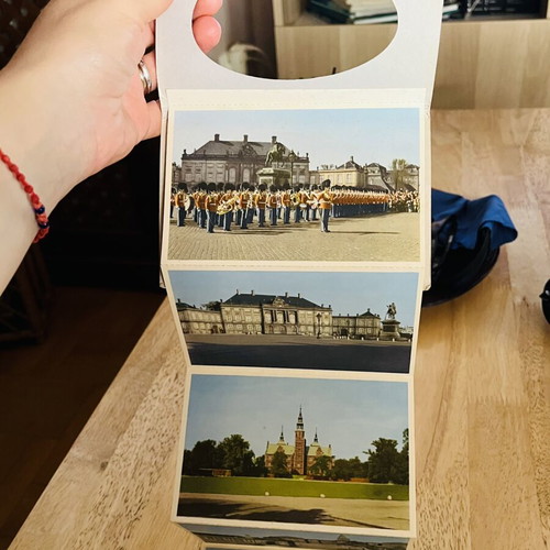 Vintage Copenhagen Postcard Folder set of 10 cards, excellent condition