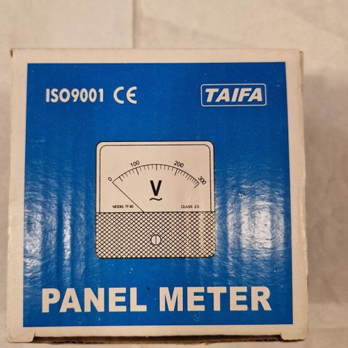 Analog Panel Voltmeter TAIFA TF-80 DC 30V 80x80mm new
