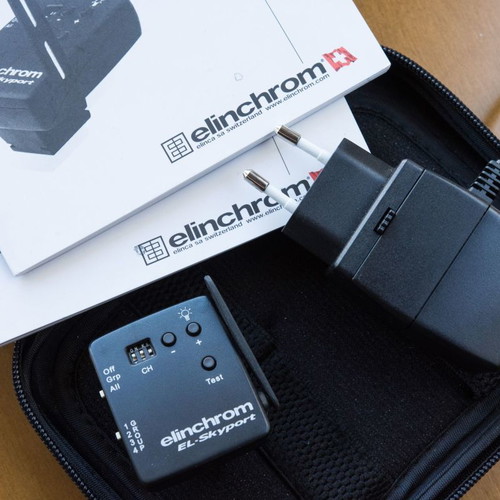 Elinchrom EL-Skyport used transmitter and receivers, 1 transmitter 2 receivers