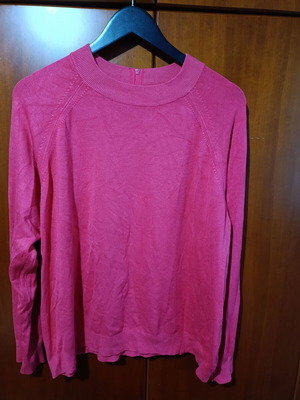 Women's blouse used, pink, sizes L-XL with defect