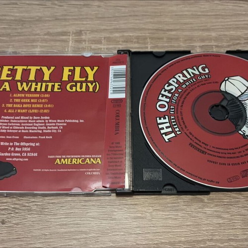 The Offspring Pretty Fly (For a White Guy) CD single used, 1998