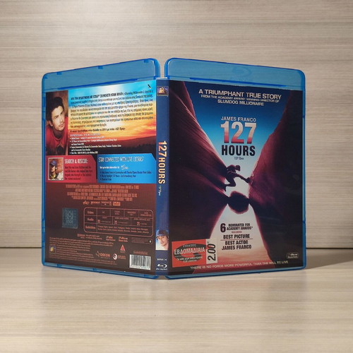 127 Hours Blu-Ray used with Greek subtitles