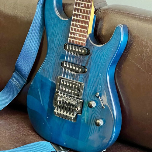 Shadow S-100 Superstrat electric guitar used, rare 1990 vintage