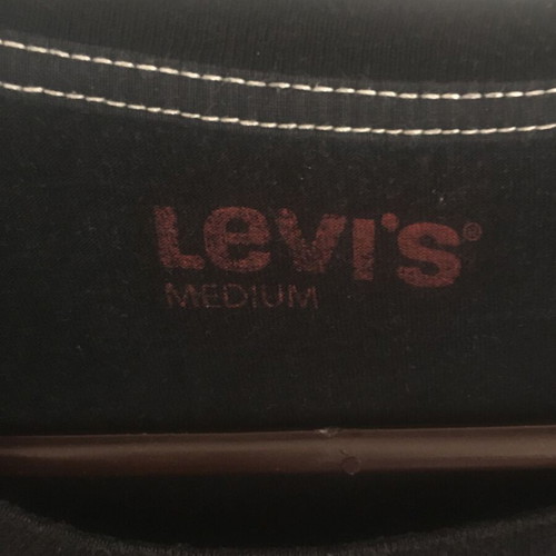 Levi's T-shirt black with City of Angels print used, size M