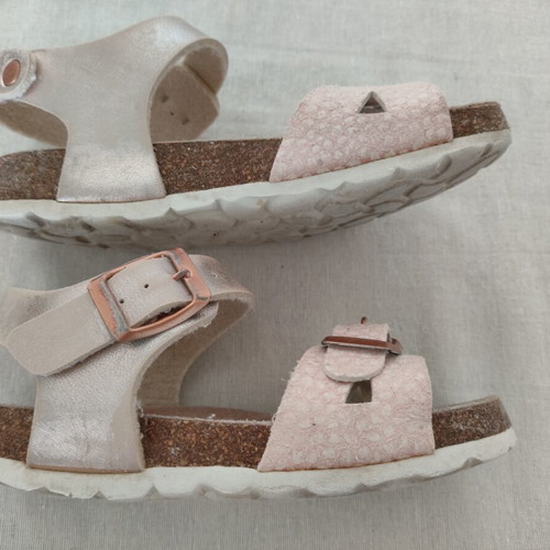 Alegria children's anatomical sandals like new, leather, size 30, copper color