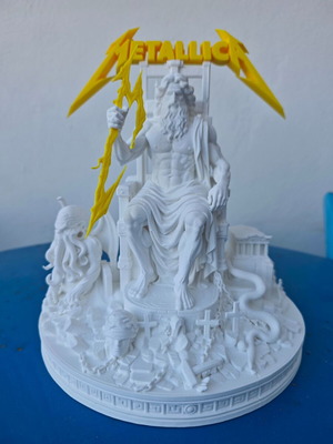 Metallica συλλεκτικό 3D άγαλμα ελληνικής μυθολογίας καινούργιο
