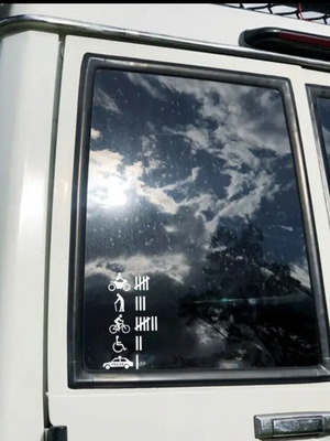 Car sticker new