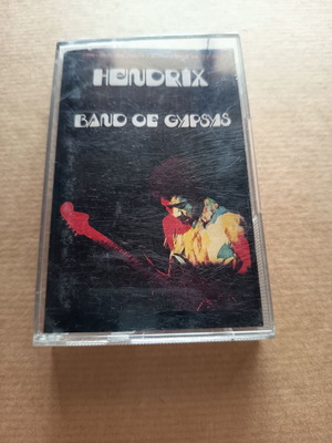 Jimi Hendrix Band of Gypsys cassette tape used, rock