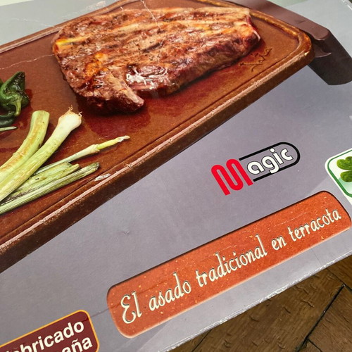 Jata 559 Terracotta Grill 1600W Like New, Pyroceramic Plate