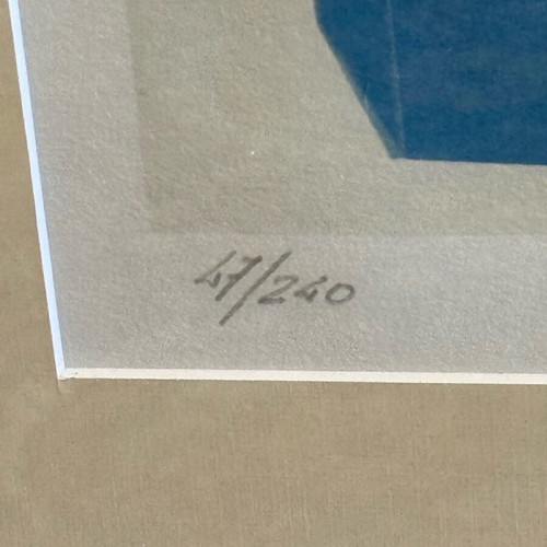 Christos Karas silk screen printing like new